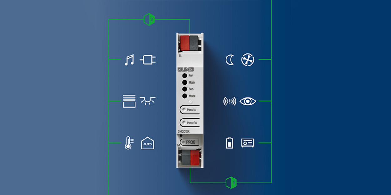 KNX Bereichs- und Linienkoppler bei Elektro-Behringer GmbH & Co. KG in Hasloch