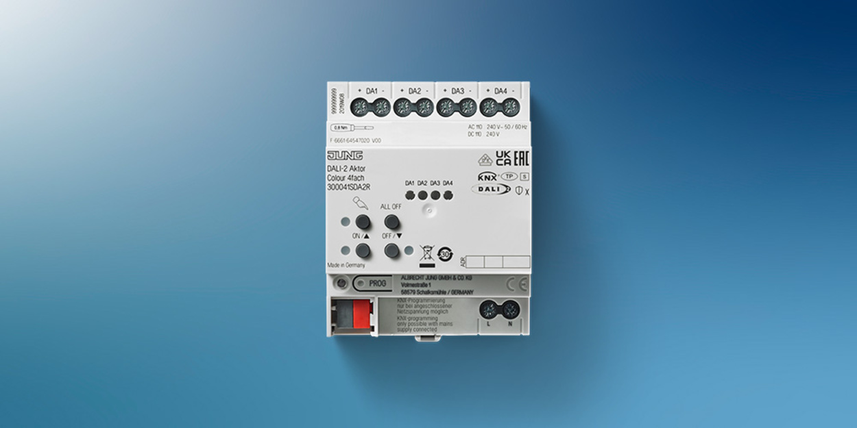 KNX DALI 2 Gateway Colour bei Elektro-Behringer GmbH & Co. KG in Hasloch